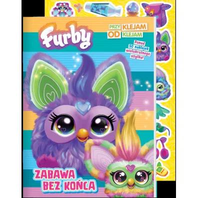 Furby. Przyklejam Odklejam