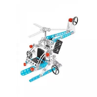 Zestaw konstrukcyjny metalowy helikopter Technok