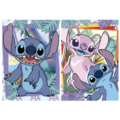 Puzzle 2x500 el. Lilo i Stitch Educa