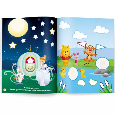 Disney Maluch. Ksztaty. Ucz si i naklejam FIG-9203