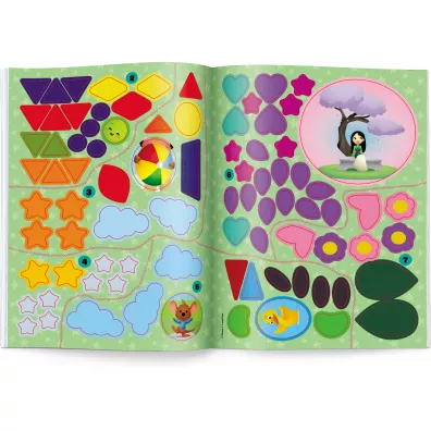 Disney Maluch. Ksztaty. Ucz si i naklejam FIG-9203