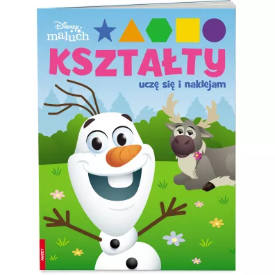 Disney Maluch. Ksztaty. Ucz si i naklejam FIG-9203