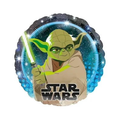 Anagram Balon foliowy Star Wars Yoda 46cm