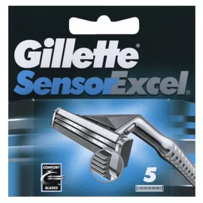 Gillette Wymienne ostrza do maszynki do golenia Sensor Excel 5 szt.