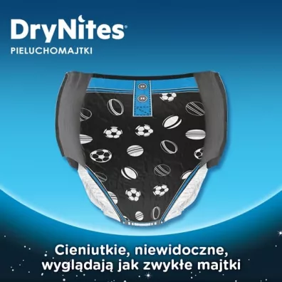 Huggies Pieluchomajtki na noc 8-13 lat DRYNITES Boy (30-48 kg) 9 szt.