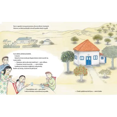Ch�opiec, dziewczynka i mur
