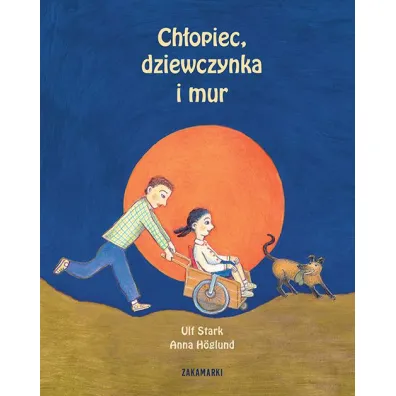 Ch�opiec, dziewczynka i mur