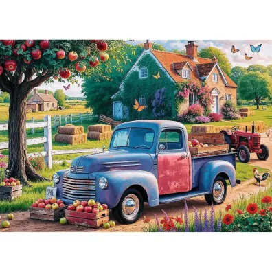 Puzzle 500 el. Tea Time: Samoch�d farmera Trefl