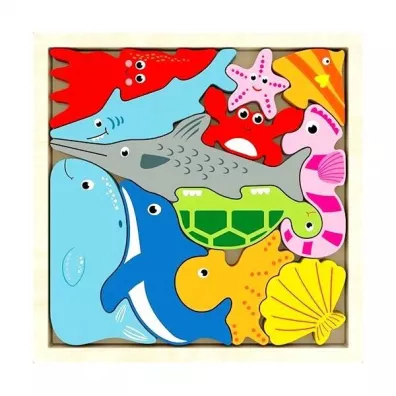 Puzzle drewniane Zwierz�ta Swede