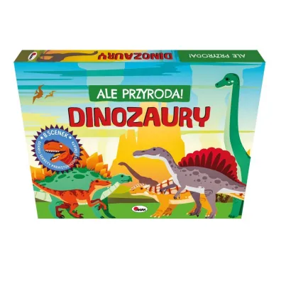 KSIAZECZKA EDUK 255X185 OPR TW DINOZAURY 3D AWM