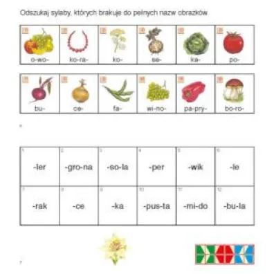 PUS Od gwiazdki do bajki Zabawy i �wiczenia sylabowe cz�� 2