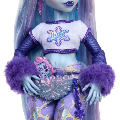 Monster High. Abbey Bominable Lalka podstawowa HNF64 Mattel
