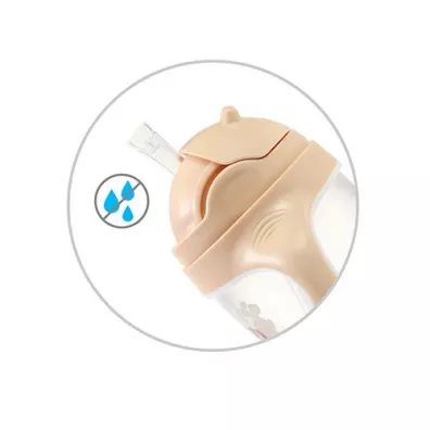 Babyono Kubek niekapek z obcion somk leniwiec 240 ml