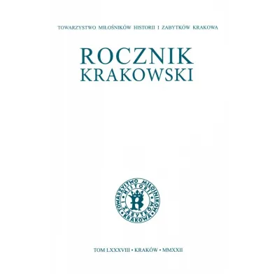 Rocznik Krakowski LXXXVIII