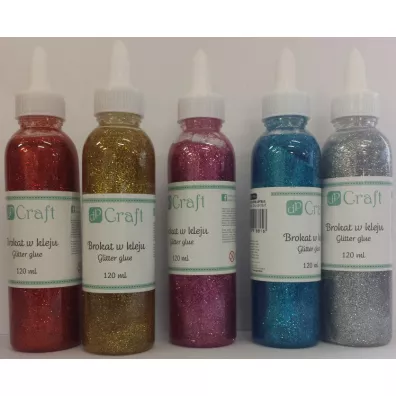 Dalprint Brokat w kleju silver 120ml