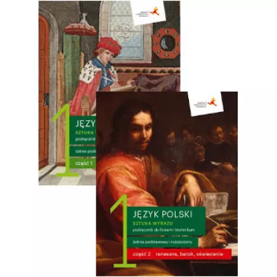 Pakiet Sztuka wyrazu 1. Cz 1-2. Jzyk polski. Podrcznik do liceum i technikum. Zakres podstawowy i rozszerzony