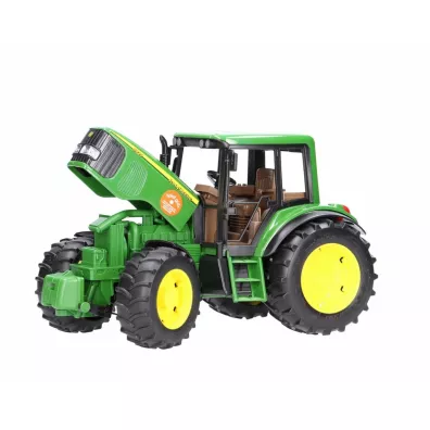 Traktor John Deere 6920 z czerwon przyczep wywrotk 02057 Bruder
