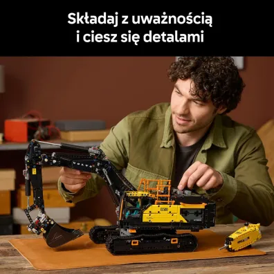 LEGO Technic Koparka Volvo EC500 Hybrid 42215