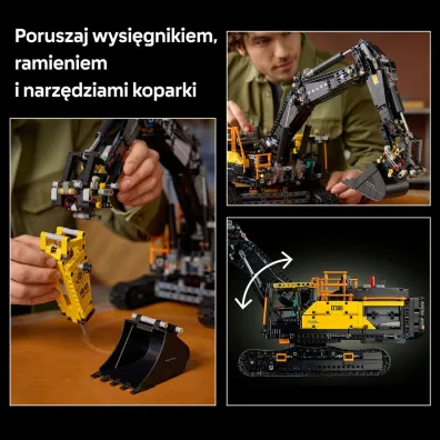 LEGO Technic Koparka Volvo EC500 Hybrid 42215
