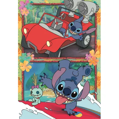 Puzzle 104 el. SuperColor. Stitch Clementoni