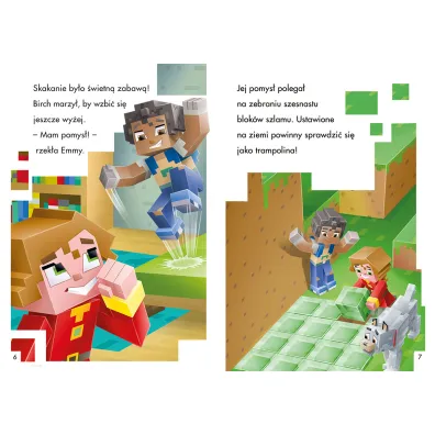 Podniebna przygoda. Minecraft. Tryb czytania