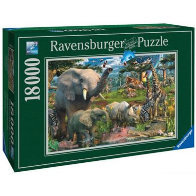 Puzzle 18000 el. Dzika natura Ravensburger