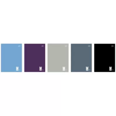 Interdruk Notes A7/50K kratka One Color (20szt)