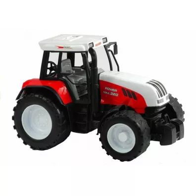 Traktor z przyczep� 65cm LeanToys