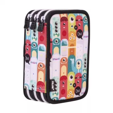 Milan Pirnik 3-poziomowy z wyposaeniem ALIENS, wielokolorowy