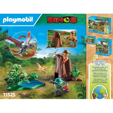 Playmobil Dinos Stacja badawcza dla dinozaur�w Dimorfodon�w 71525