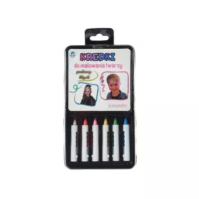 Adar Kredki do malowania twarzy 6 kolor�w