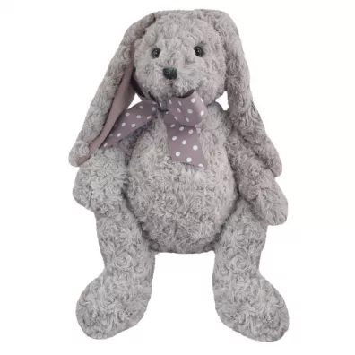 Krlik Caramen szary z kokard 20cm Beppe