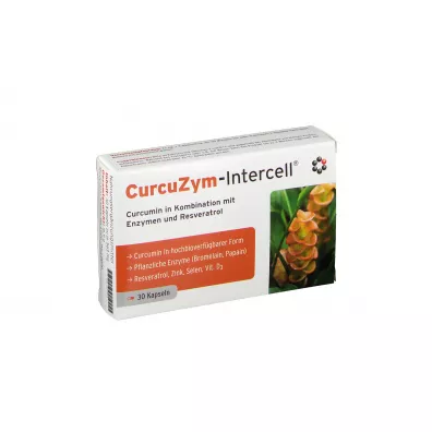 Intercell Pharma CurcuZym-Intercell suplement diety 30 kaps.