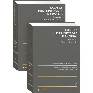 Kodeks post�powania karnego. Komentarz. Tom 1 i 2