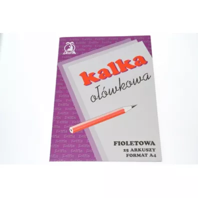 Kakado-Delfin Kalka o��wkowa A4 w teczce 25 arkuszy