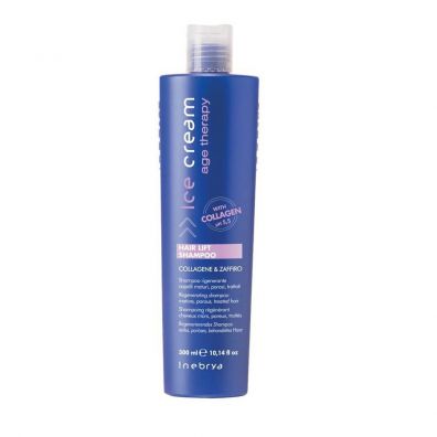 Inebrya Ice Cream Age Therapy Hair Lift Shampoo regenerujcy szampon do wosw dojrzaych o porowatej strukturze 300 ml