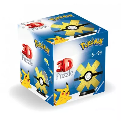 Puzzle Kula 54 el. 3D Pokemon Quick Ball Ravensburger