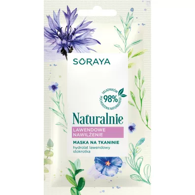 Soraya Naturalnie nawil�aj�ca maska w p�achcie Lawenda 17 g