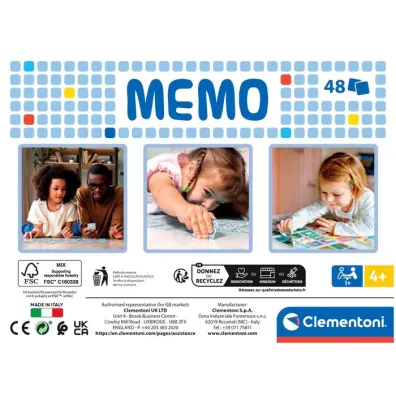 Memo Farm Play Witch Colors Clementoni