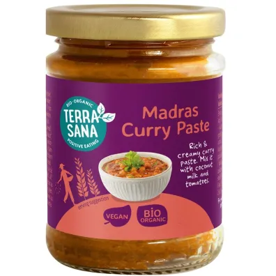 Terrasana Pasta curry madras 130 g Bio