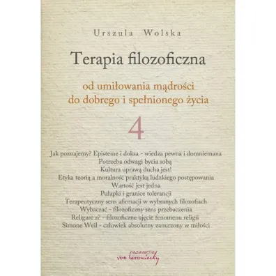 Terapia Filozoficzna 4 - Urszula Wolska