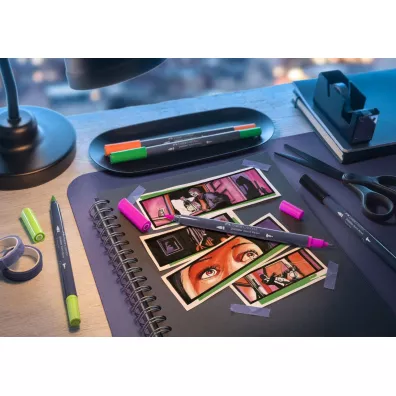 Faber-Castell Pisak dwustronny Goldfaber Sketch car design 6 szt.