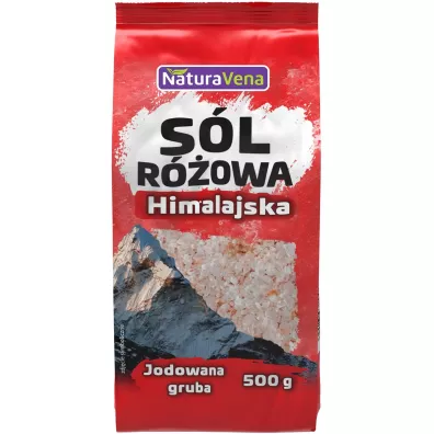 NaturaVena S�l himalajska r�owa gruba 500 g