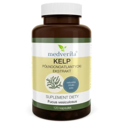 Medverita Kelp Suplement diety 120 kaps.