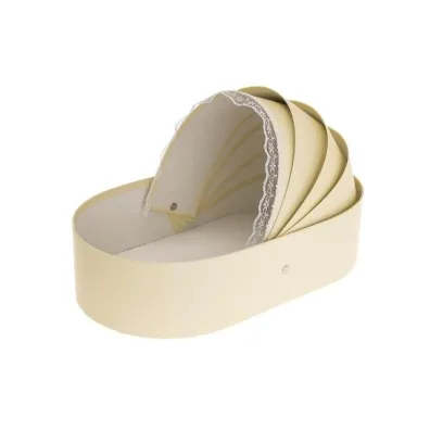 Rozette Pude�ko Flower Box kremowy