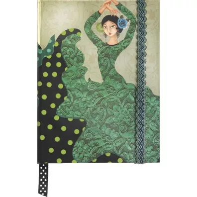 Boncahier Notatnik ozdobny 0022-02 Flamenco Bulerias 144 kartki