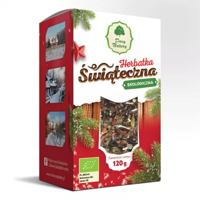 Dary Natury Herbatka �wi�teczna 120 g Bio