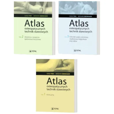 Atlas osteopatycznych technik stawowych. Tomy 1-3 - Bernard Ebenegger, Serge Tixa