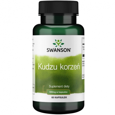 Swanson Kudzu 500 mg - suplement diety 60 kaps.