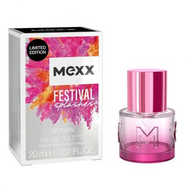 Mexx Festival Splashes Woman woda toaletowa dla kobiet spray 20 ml